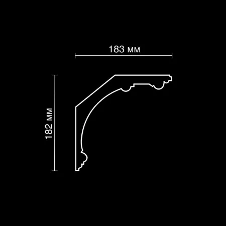 Карниз потолочный гипсовый Artpole SKT433
