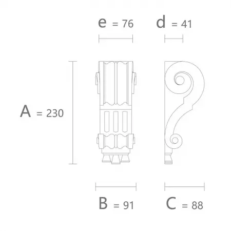 Кронштейн STAVROS KRPU-027
