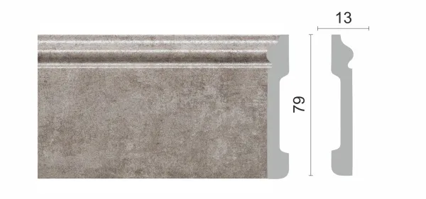 Плинтус напольный DECOR DIZAYN 005-25