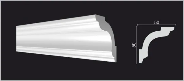 Карниз потолочный DECOR DIZAYN DD42