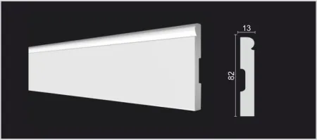 Плинтус напольный DECOR DIZAYN DD49