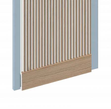 Плинтус напольный HIWOOD B90V1 BR417