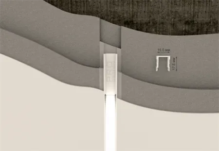 Декоративный стеновой профиль Pro Design 536 Белый