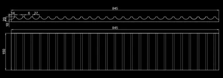 Фриз гипсовый Artpole SF21