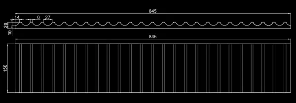 Фриз гипсовый Artpole SF21
