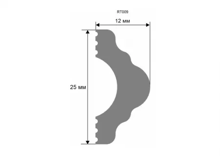 Молдинг Artiva RT009