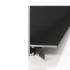 Микроплинтус Decaro ML15A  Анодированный Черный