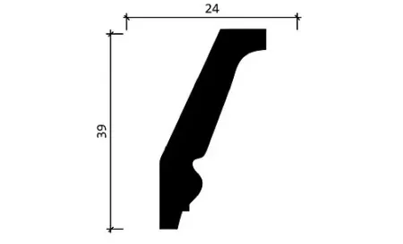 Карниз потолочный DECOR DIZAYN DD24