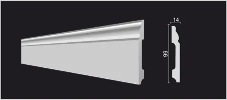Плинтус напольный DECOR DIZAYN DD15