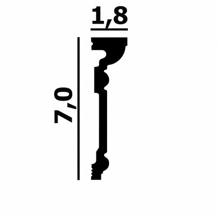 Молдинг Перфект Plus Р97