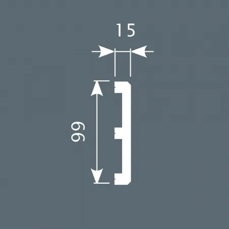 Плинтус напольный COSCA PX012