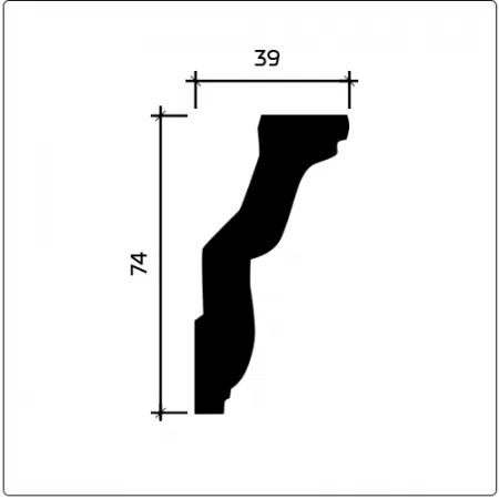 Карниз потолочный Европласт 1.50.112