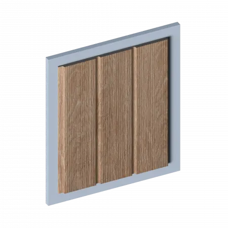 Декоративная панель HIWOOD LV127L BR416