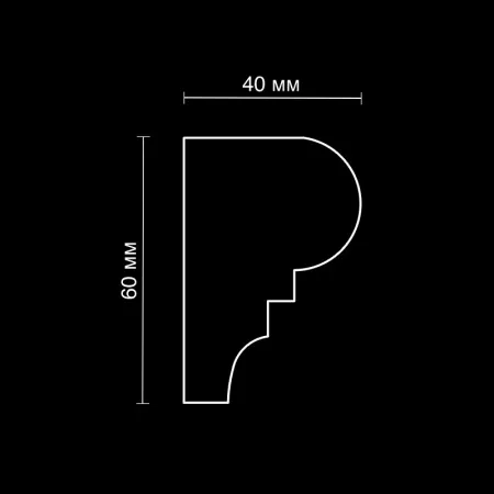 Молдинг гипсовый Artpole SMG217