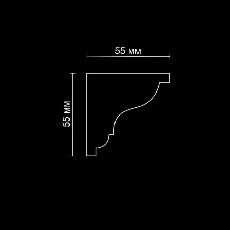 Карниз потолочный гипсовый Artpole SKT17