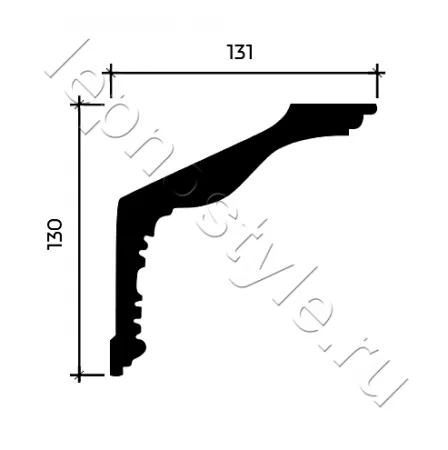 Карниз потолочный Европласт 1.50.118