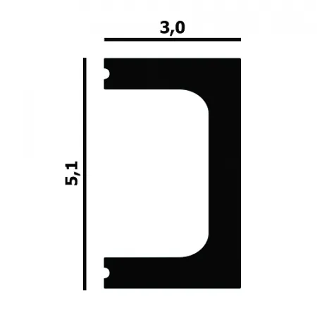 Молдинг Перфект Plus Р86