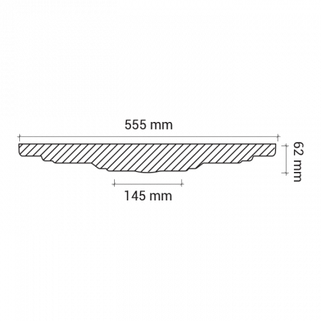 Розетка потолочная Европласт 1.56.015