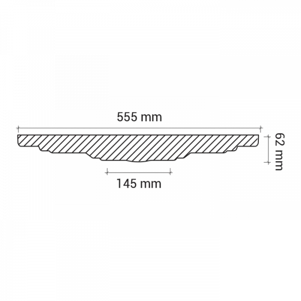 Розетка потолочная Европласт 1.56.015