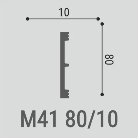 Молдинг Bello Deco М41 80/10