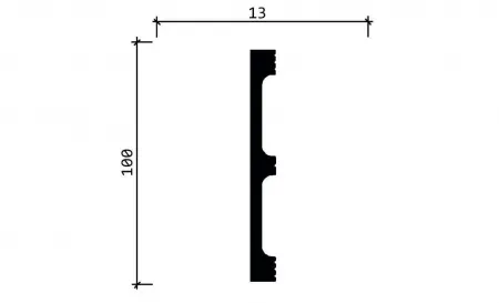 Плинтус напольный DECOR DIZAYN DD709 Гибкий