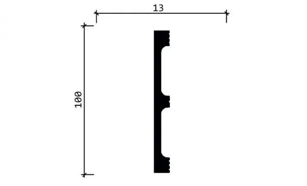 Плинтус напольный DECOR DIZAYN DD709 Гибкий