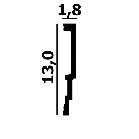 Плинтус напольный Перфект Plus Р110