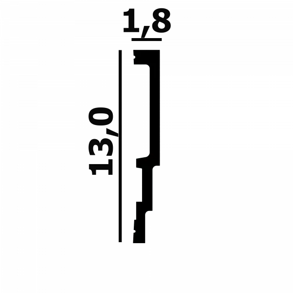 Плинтус напольный Перфект Plus Р110