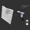 Гипсовая 3D панель Artpole Silk-2 LED RGB