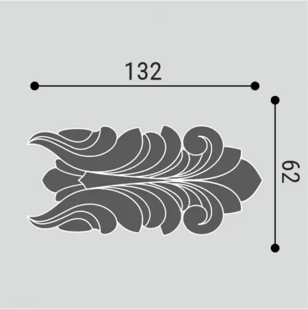 Угловой элемент Де-Багет М5Н1