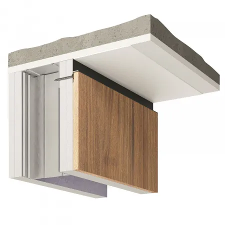 Универсальный теневой профиль D004.1A  Черный 