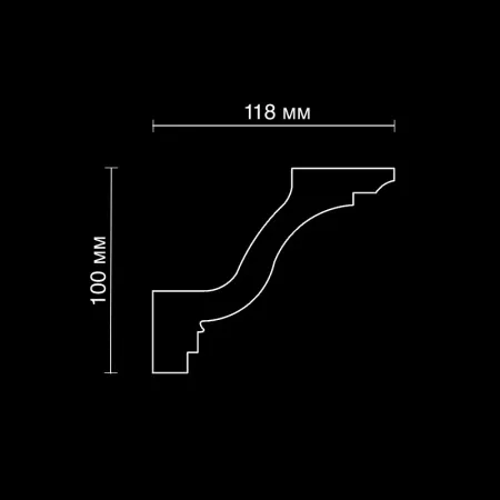 Карниз потолочный гипсовый Artpole SKT167