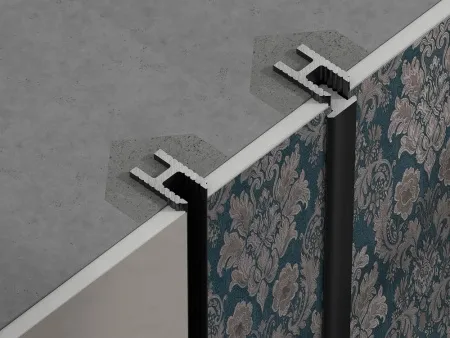 Теневая рейка LACONISTIQ DUAL mini, под панели и керамог. Светлое золото