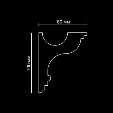 Карниз потолочный гипсовый Artpole SKTL102