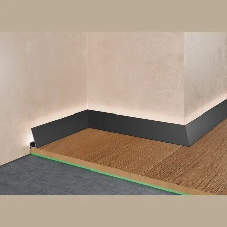 Микроплинтус Pro Design Corner 570 Черный