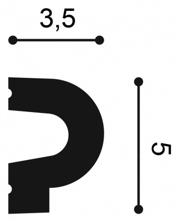 Молдинг Orac Decor P8060