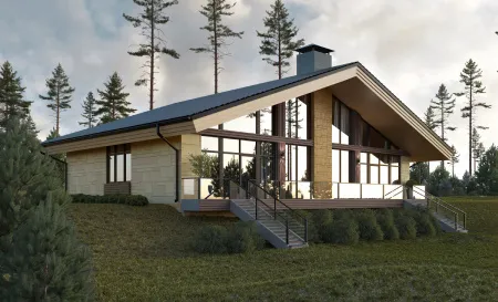 Фасадная панель Омнифактор Графит