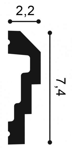 Молдинг Orac Decor P7070