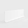 Плинтус алюминиевый LACONISTIQ Adhesive 60мм Белый матовый RAL9016. (60*10*2500мм)