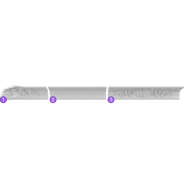 Карниз потолочный гипсовый Artpole SK319