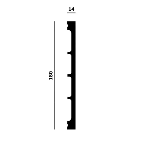 Молдинг Перфект Plus P227