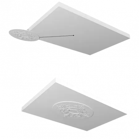 Розетка потолочная Artpole SR241N/V