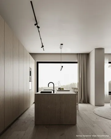 Универсальный теневой профиль D003.2A Черный 