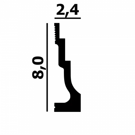 Молдинг Перфект Plus Р108