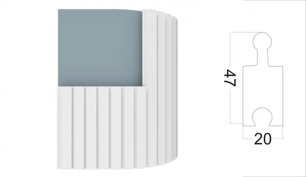 Рейка- брусок пазл для PAOLO ARTE Kr403B