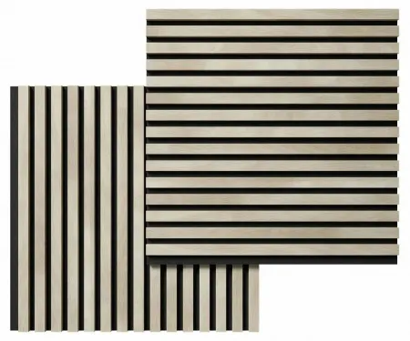 Акустическая панель COSCA черный войлок Ясень кристалл