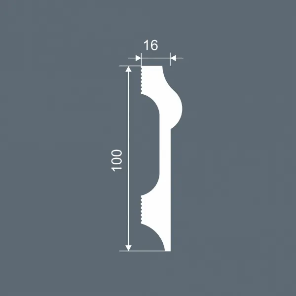 Плинтус напольный COSCA PX043