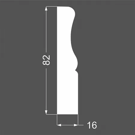 Плинтус напольный Ликорн Р 14.82.16