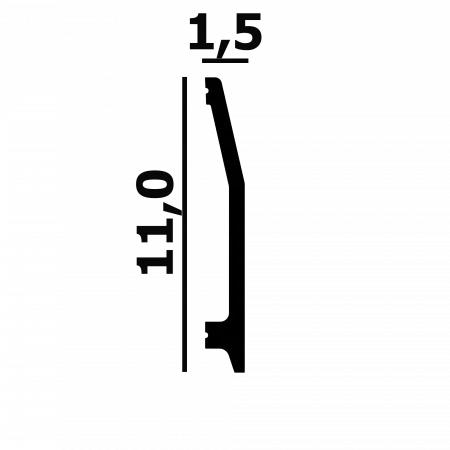Плинтус напольный Перфект Plus Р112