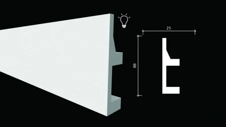 Молдинг DECOR DIZAYN DD615